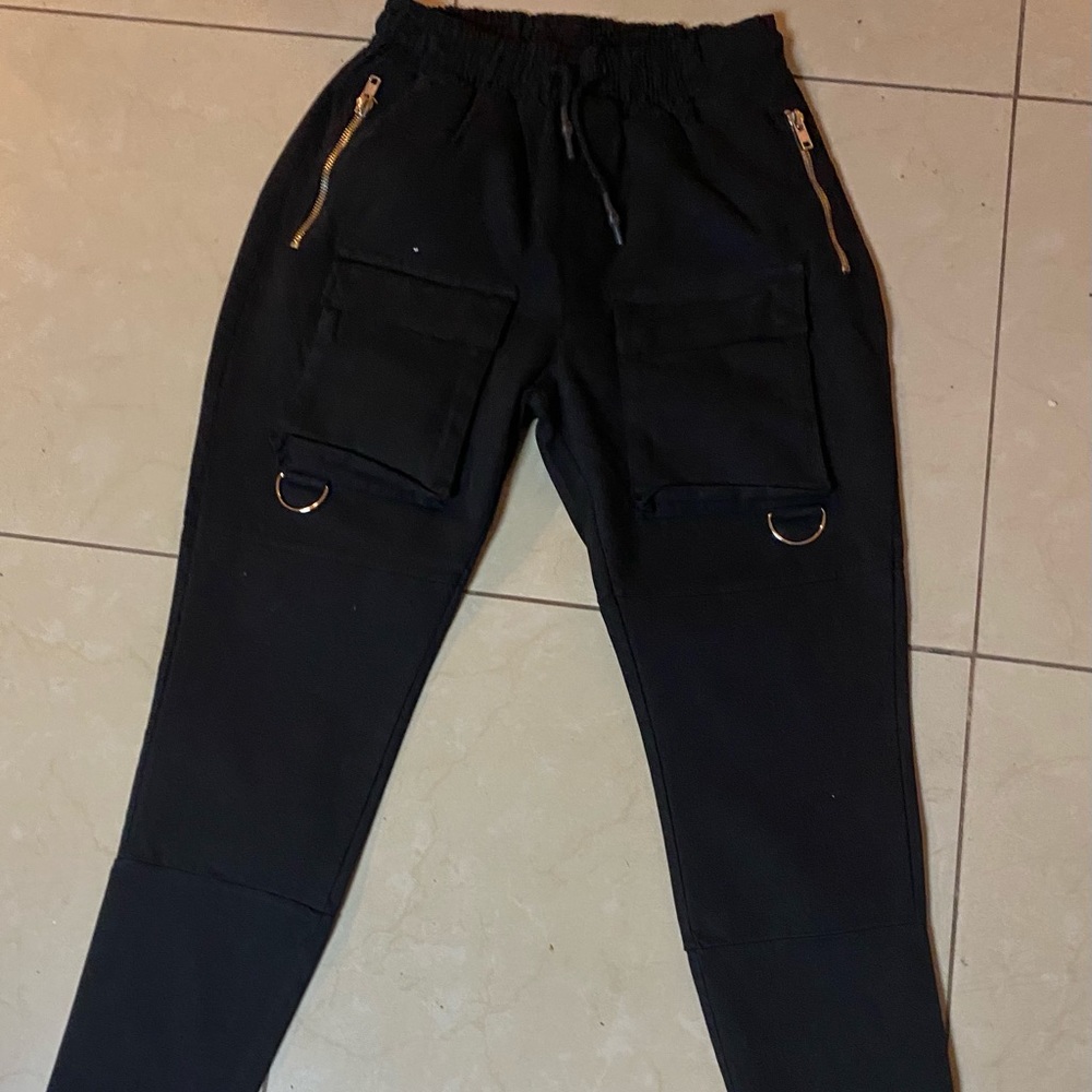 Black Sernes Pants Size Large